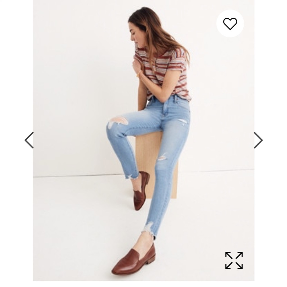 Madewell 9” High Rise Skinny Jeans  Size 29